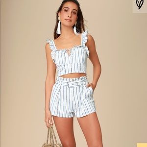 Lulus Bring The Heat Crop Top